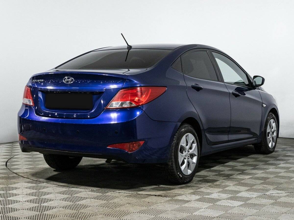 Hyundai Solaris 2016 года с пробегом. Фото: #4