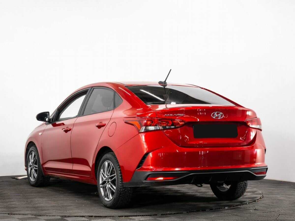 Hyundai Solaris 2021 года с пробегом. Фото: #4