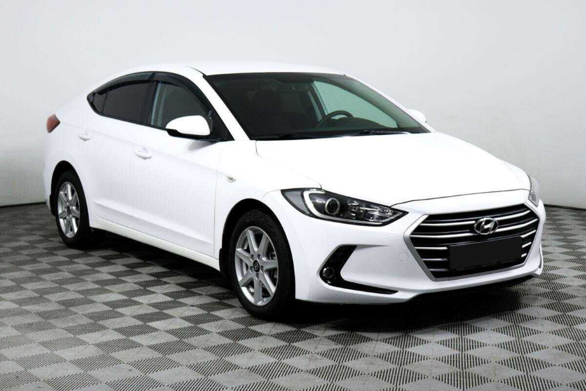 Hyundai Elantra 2018 года с пробегом. Фото: #2