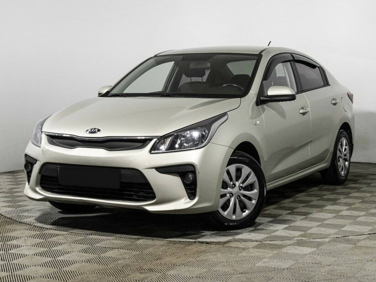Kia Rio 2019 года с пробегом. Посмотреть фото