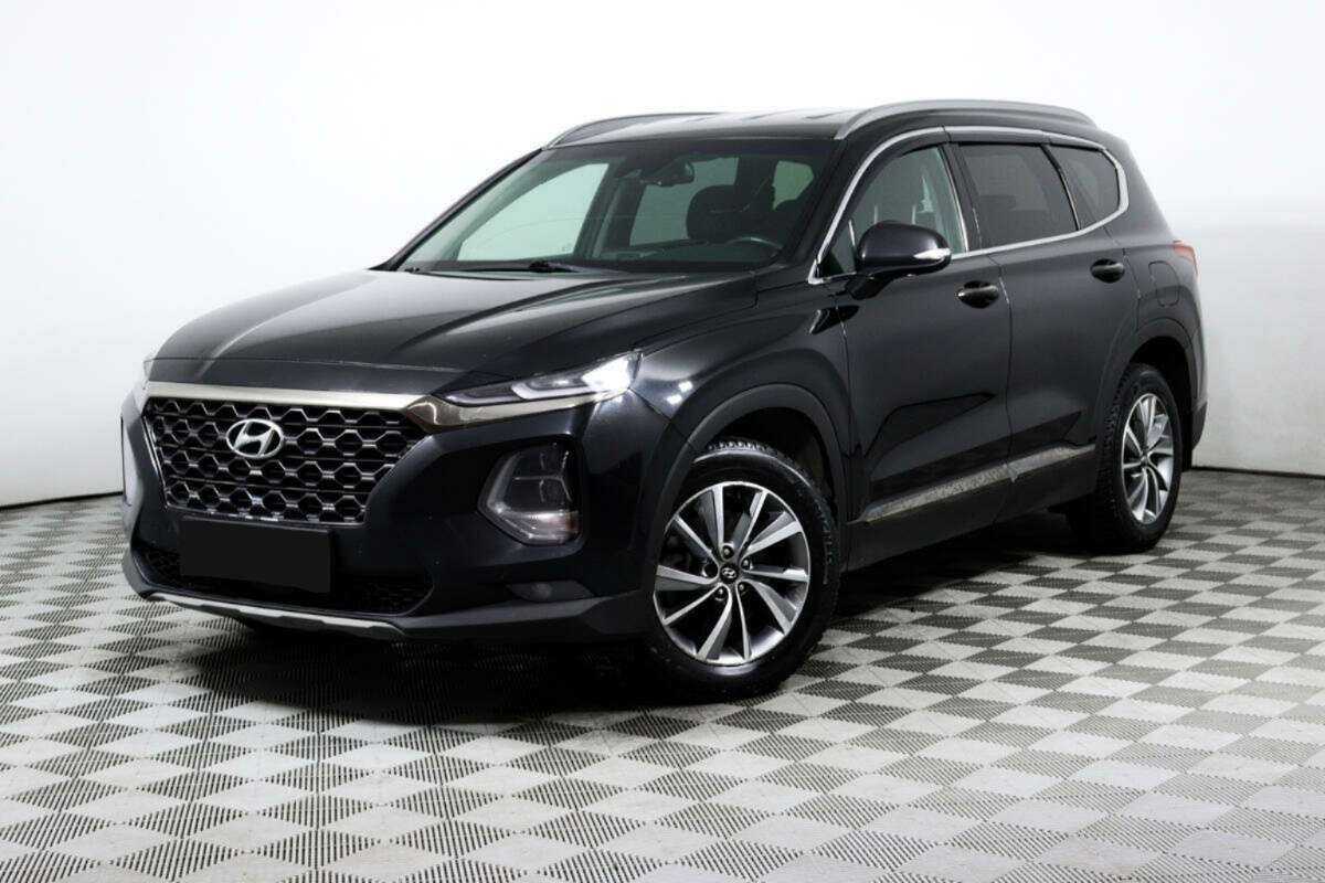 Hyundai Santa Fe 2019 года с пробегом. Посмотреть фото