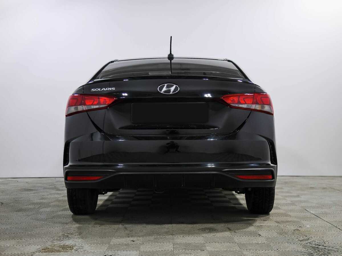 Hyundai Solaris 2021 года с пробегом. Фото: #4