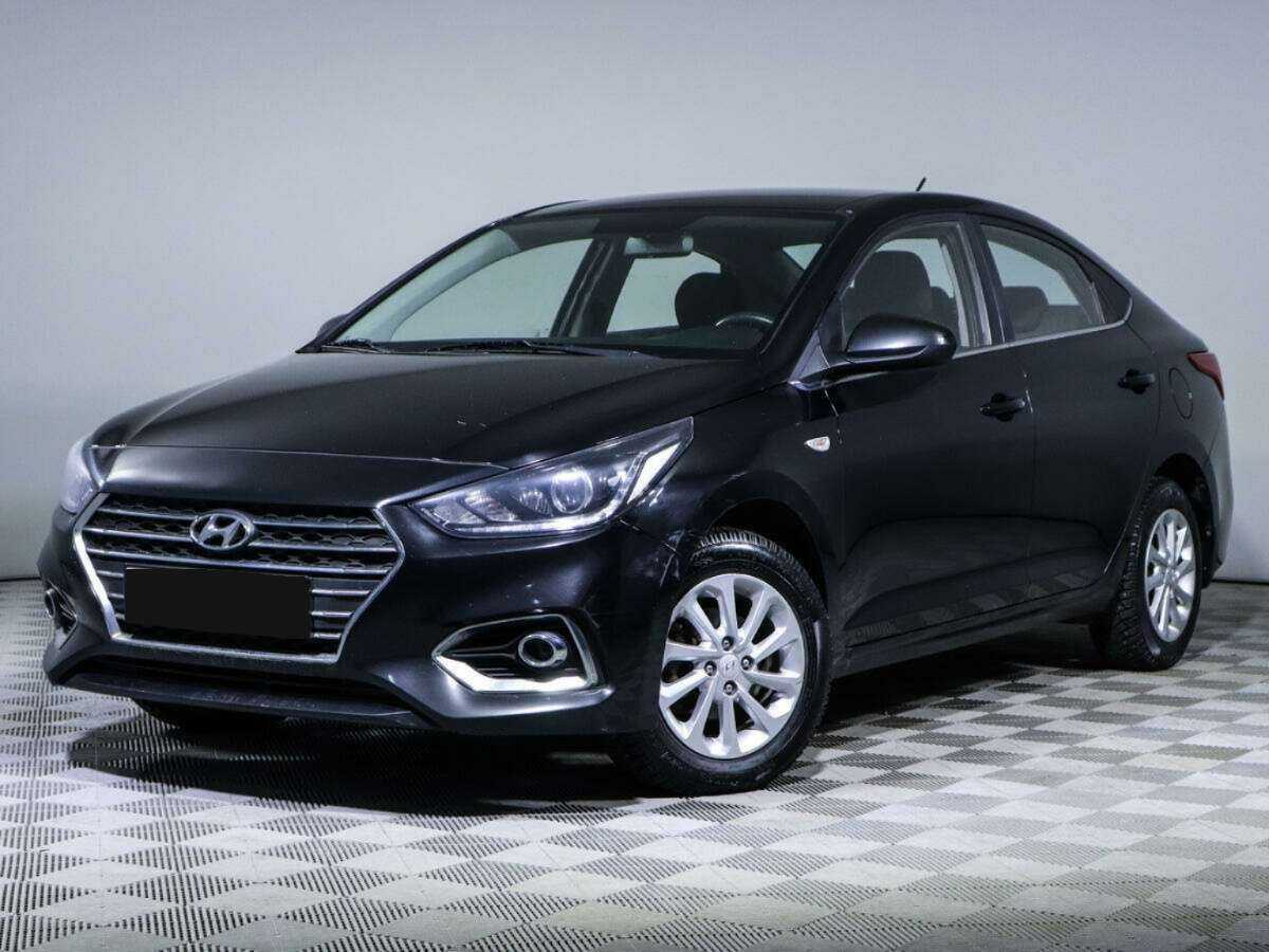 Hyundai Solaris 2018 года с пробегом. Посмотреть фото