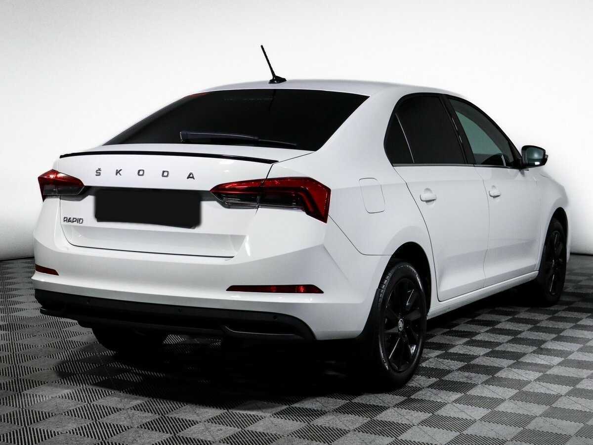 Skoda Rapid 2022 года с пробегом. Фото: #4