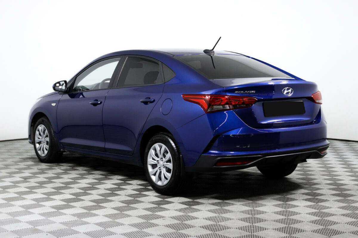 Hyundai Solaris 2021 года с пробегом. Фото: #6