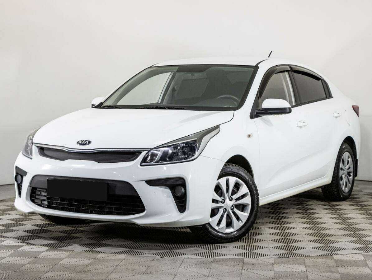 Kia Rio 2019 года с пробегом. Посмотреть фото