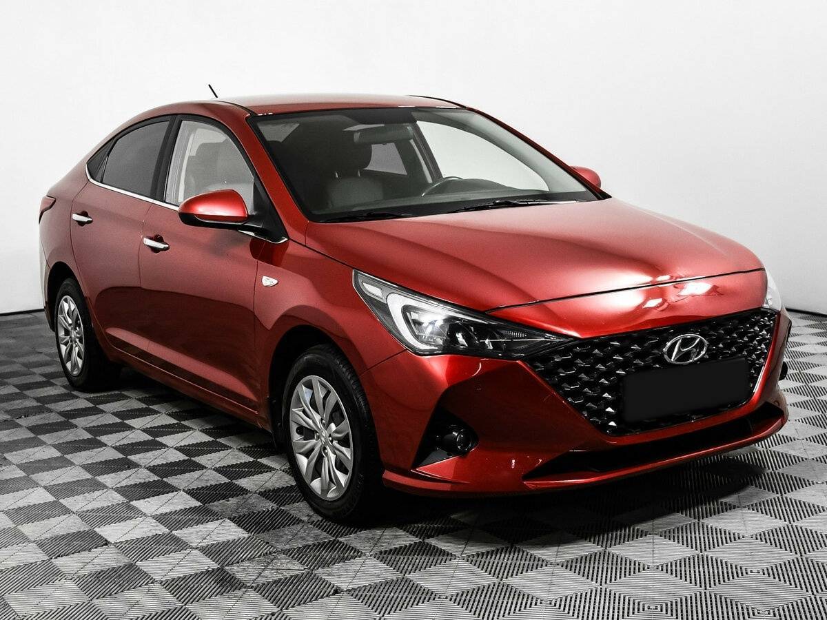 Hyundai Solaris 2021 года с пробегом. Фото: #2