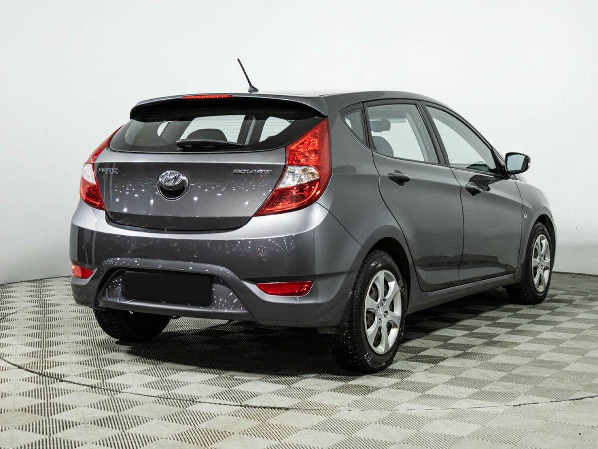 Hyundai Solaris 2012 года с пробегом. Фото: #4