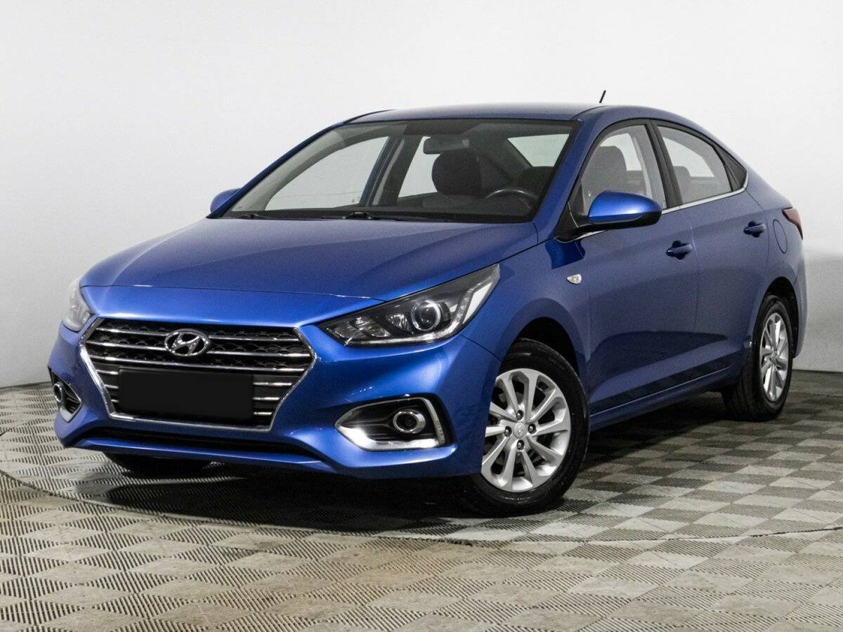 Hyundai Solaris 2019 года с пробегом. Посмотреть фото