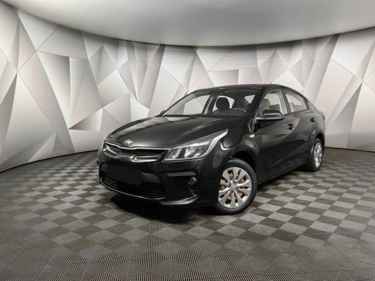 Kia Rio 2017 года с пробегом. Посмотреть фото