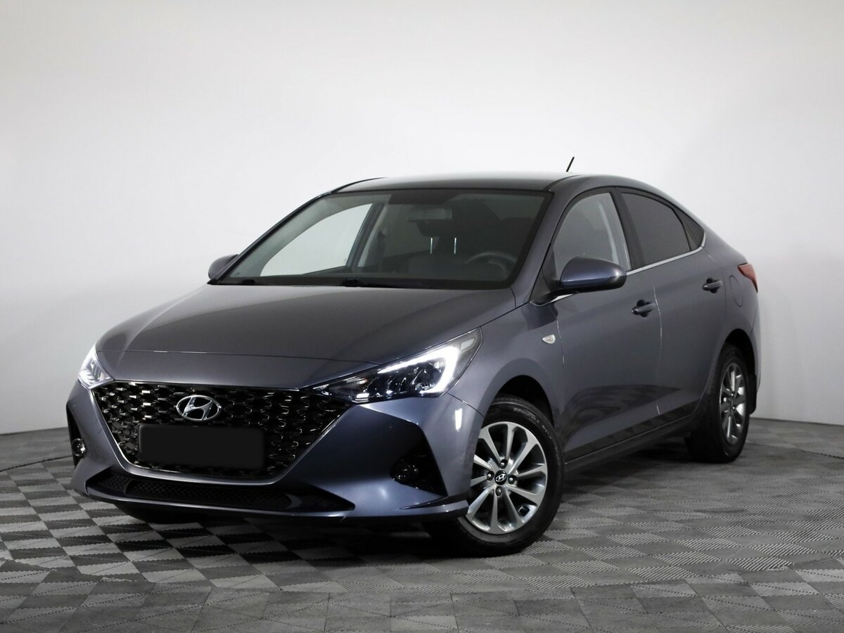 Hyundai Solaris 2021 года с пробегом. Посмотреть фото