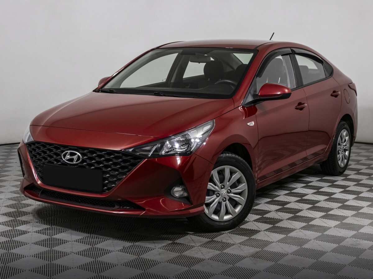 Hyundai Solaris 2020 года с пробегом. Посмотреть фото