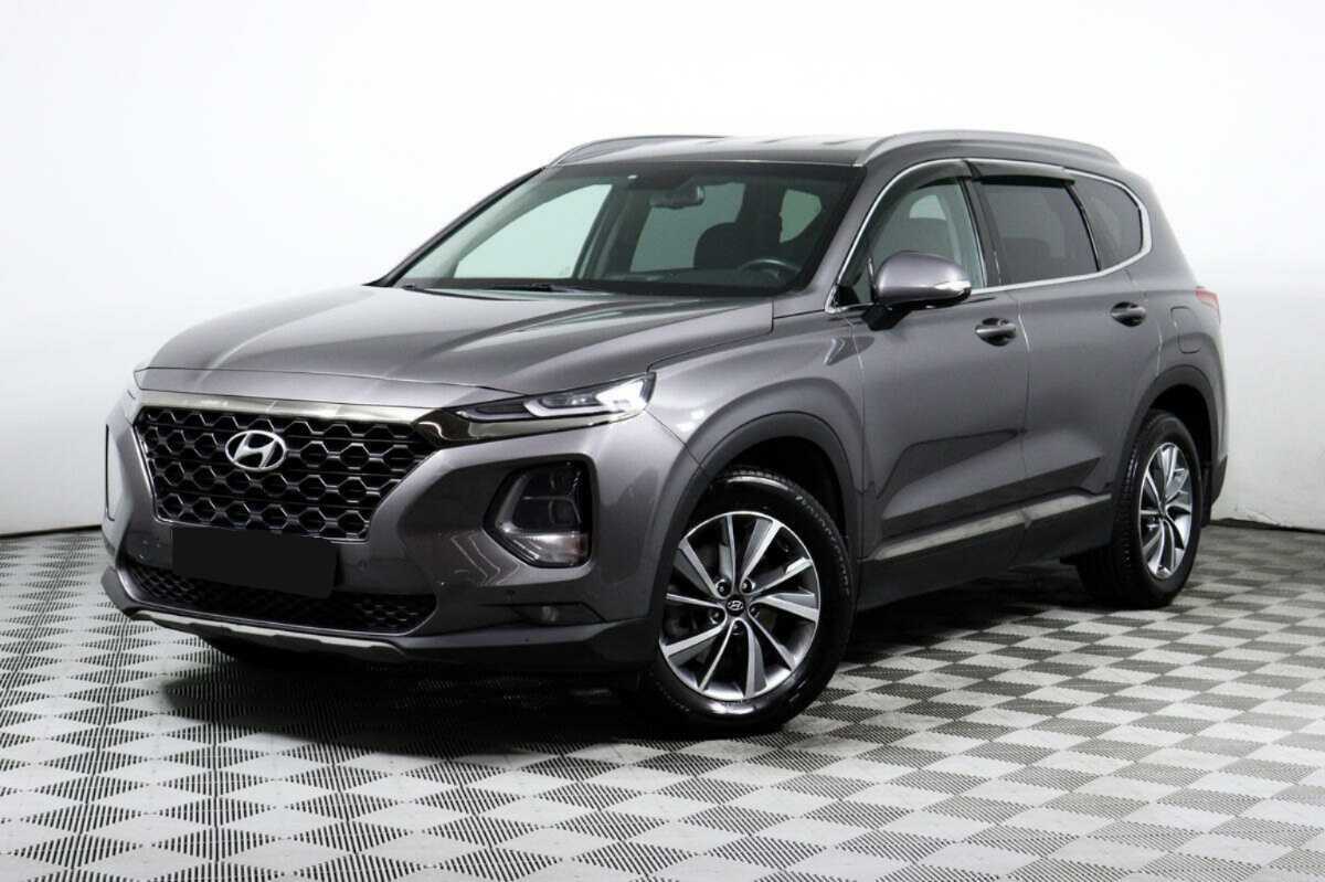 Hyundai Santa Fe 2019 года с пробегом. Посмотреть фото