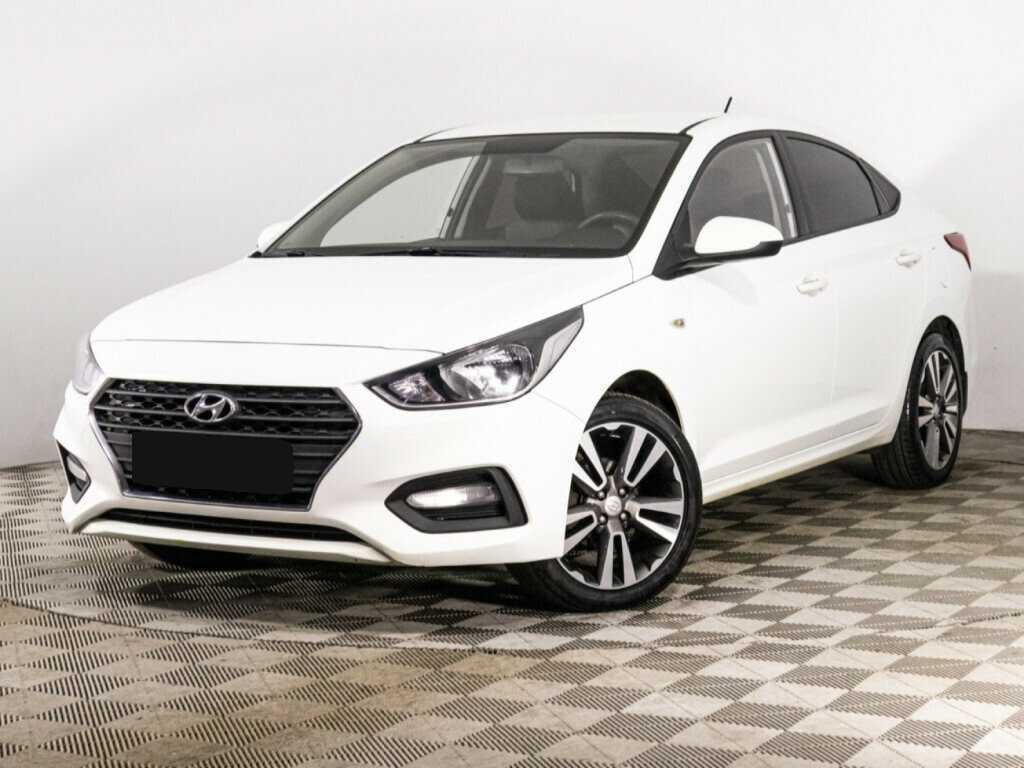 Hyundai Solaris 2017 года с пробегом. Посмотреть фото