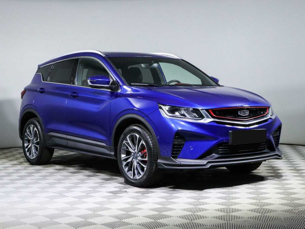 Geely Coolray 2021 года с пробегом. Фото: #2