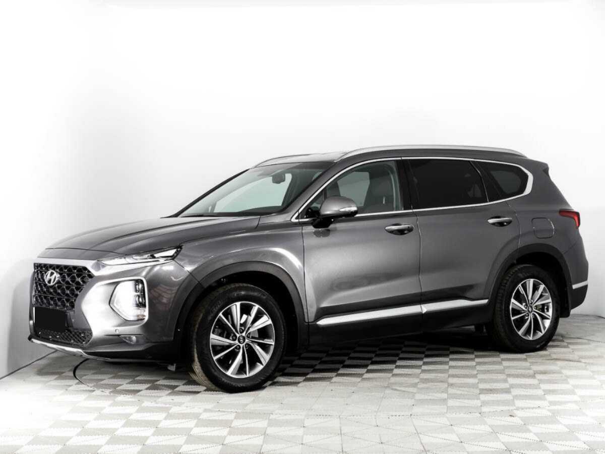 Hyundai Santa Fe 2019 года с пробегом. Посмотреть фото
