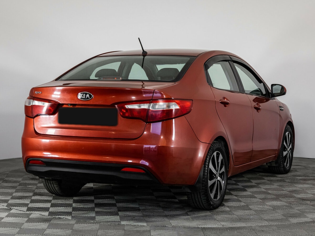 Kia Rio 2012 года с пробегом. Фото: #3