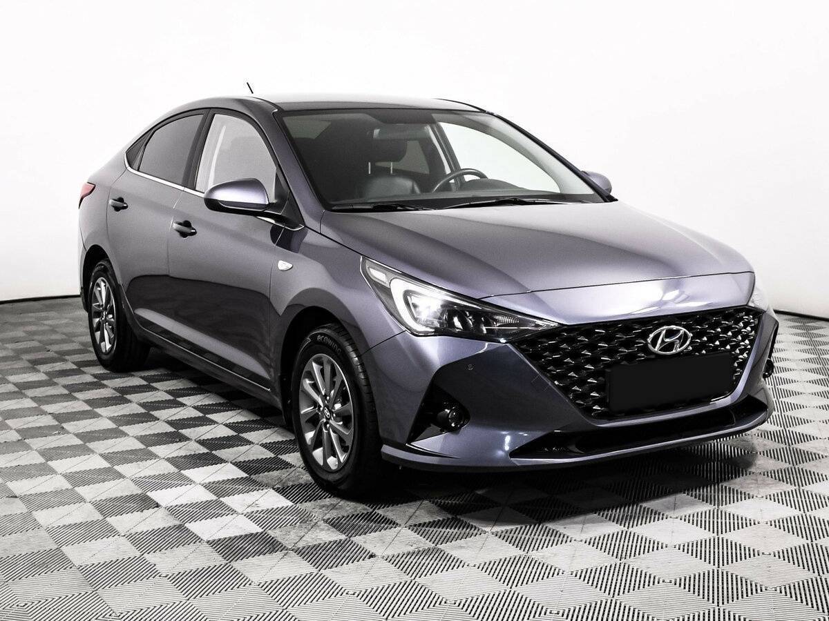 Hyundai Solaris 2021 года с пробегом. Фото: #2