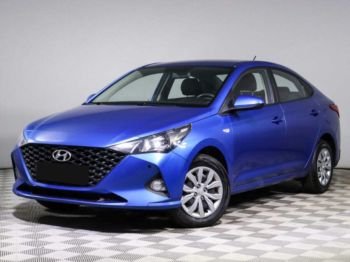 Hyundai Solaris 2021 года с пробегом. Посмотреть фото