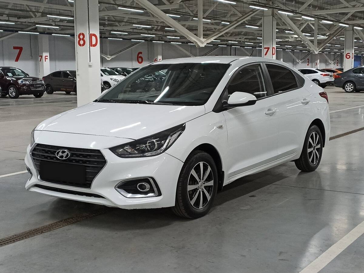 Hyundai Solaris 2019 года с пробегом. Посмотреть фото