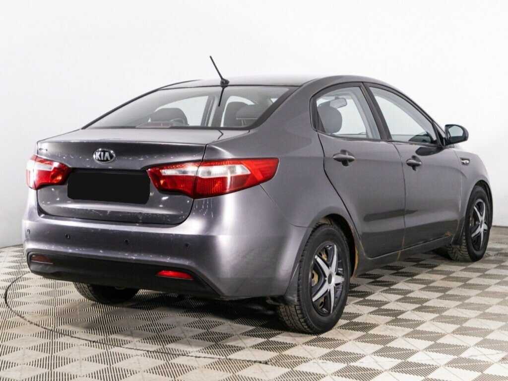 Kia Rio 2013 года с пробегом. Фото: #4