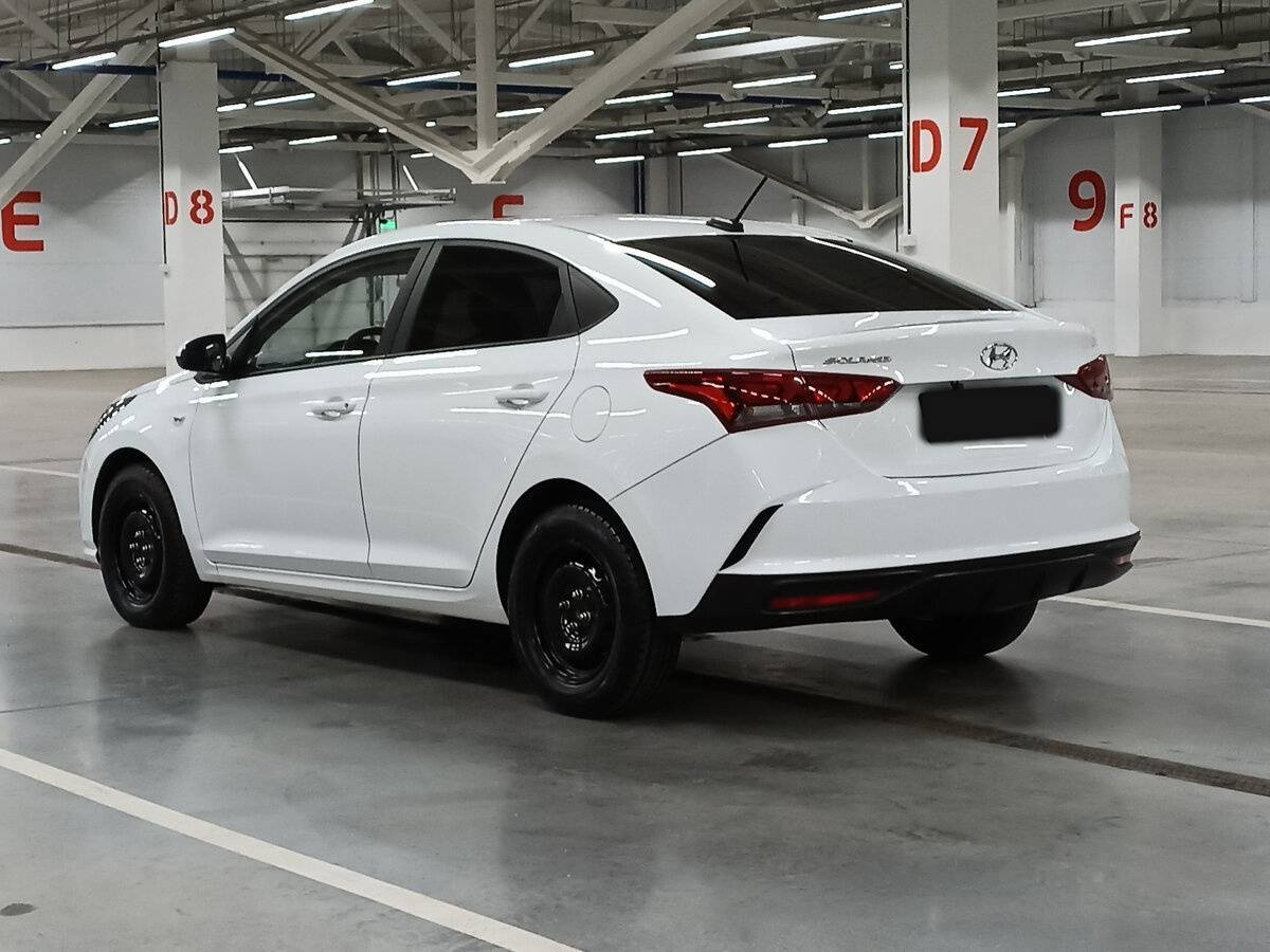 Hyundai Solaris 2021 года с пробегом. Фото: #6