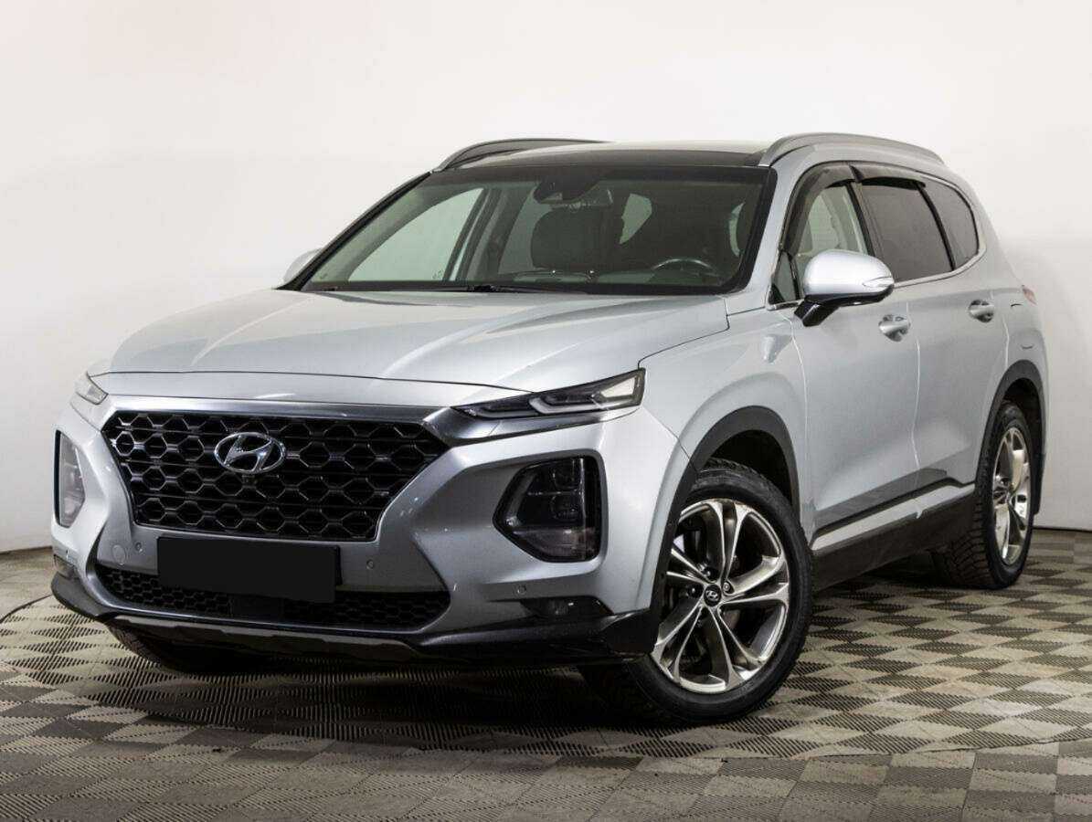 Hyundai Santa Fe 2019 года с пробегом. Посмотреть фото