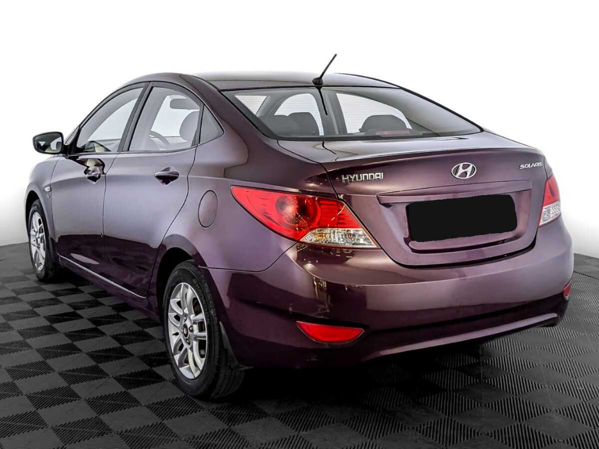 Hyundai Solaris 2012 года с пробегом. Фото: #6