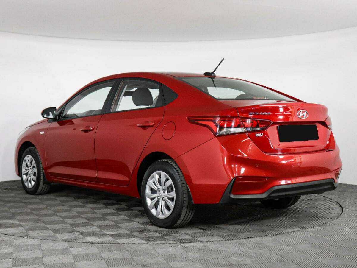 Hyundai Solaris 2019 года с пробегом. Фото: #3