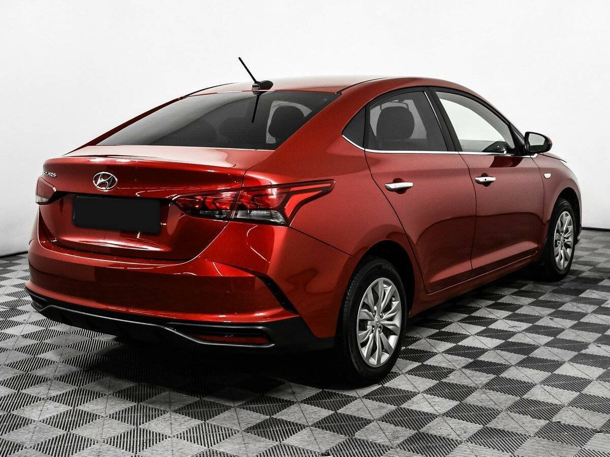 Hyundai Solaris 2021 года с пробегом. Фото: #4