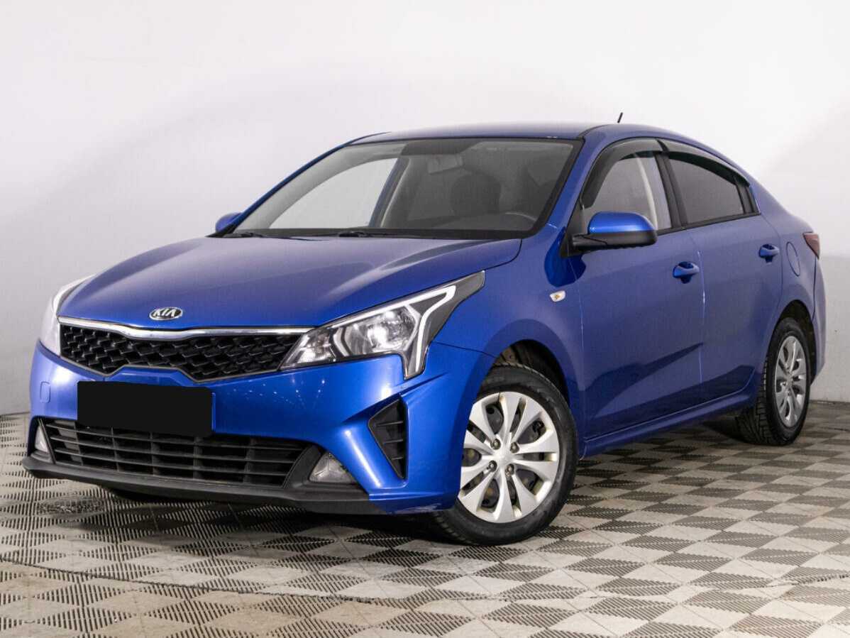 Kia Rio 2020 года с пробегом. Посмотреть фото