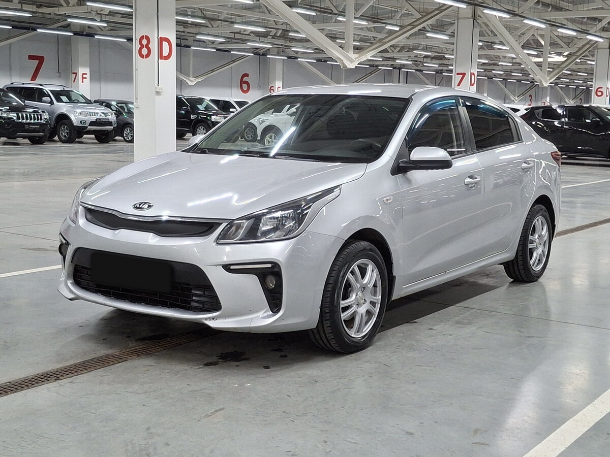 Kia Rio 2017 года с пробегом. Посмотреть фото