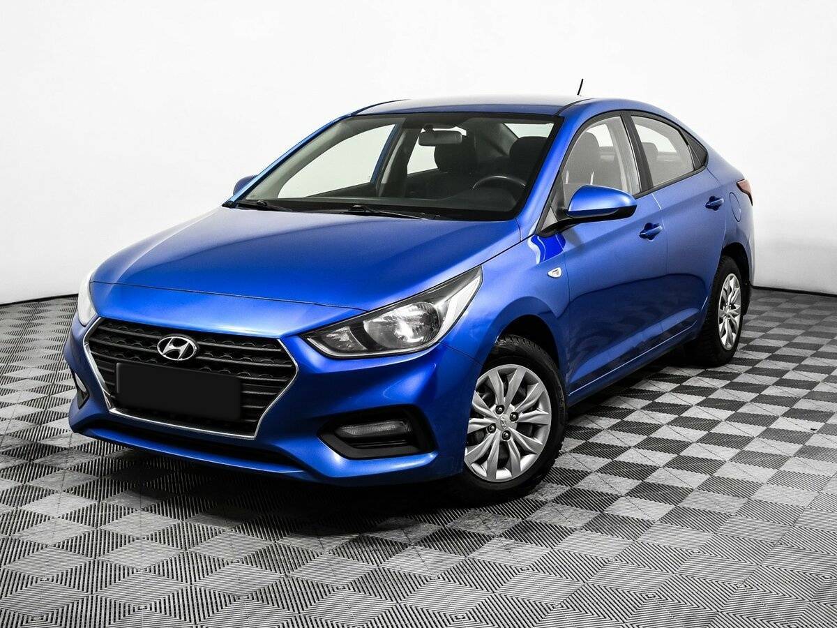 Hyundai Solaris 2017 года с пробегом. Посмотреть фото