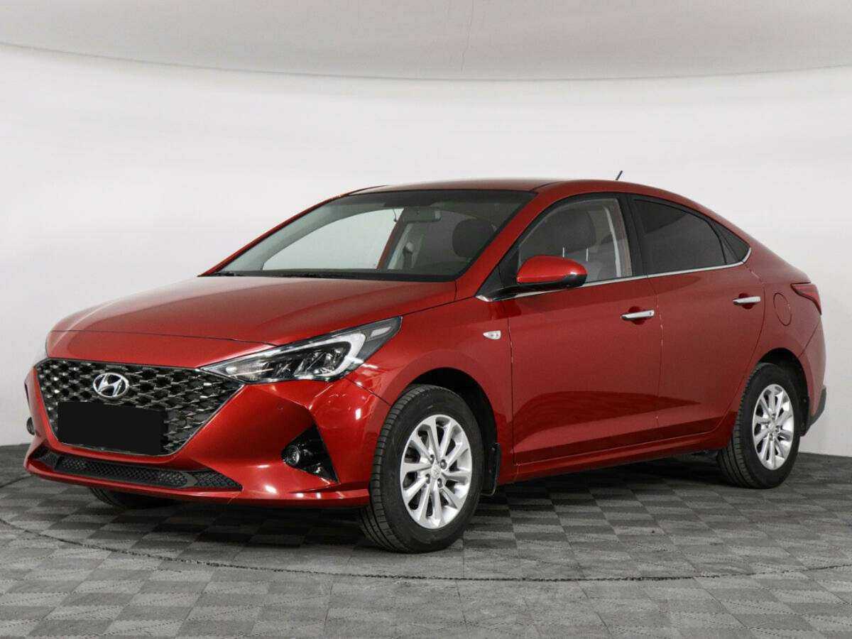 Hyundai Solaris 2021 года с пробегом. Посмотреть фото