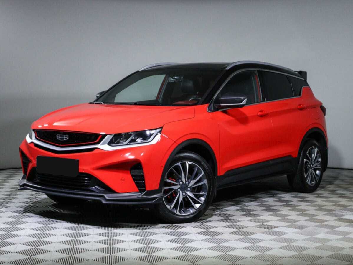 Geely Coolray 2022 года с пробегом. Посмотреть фото