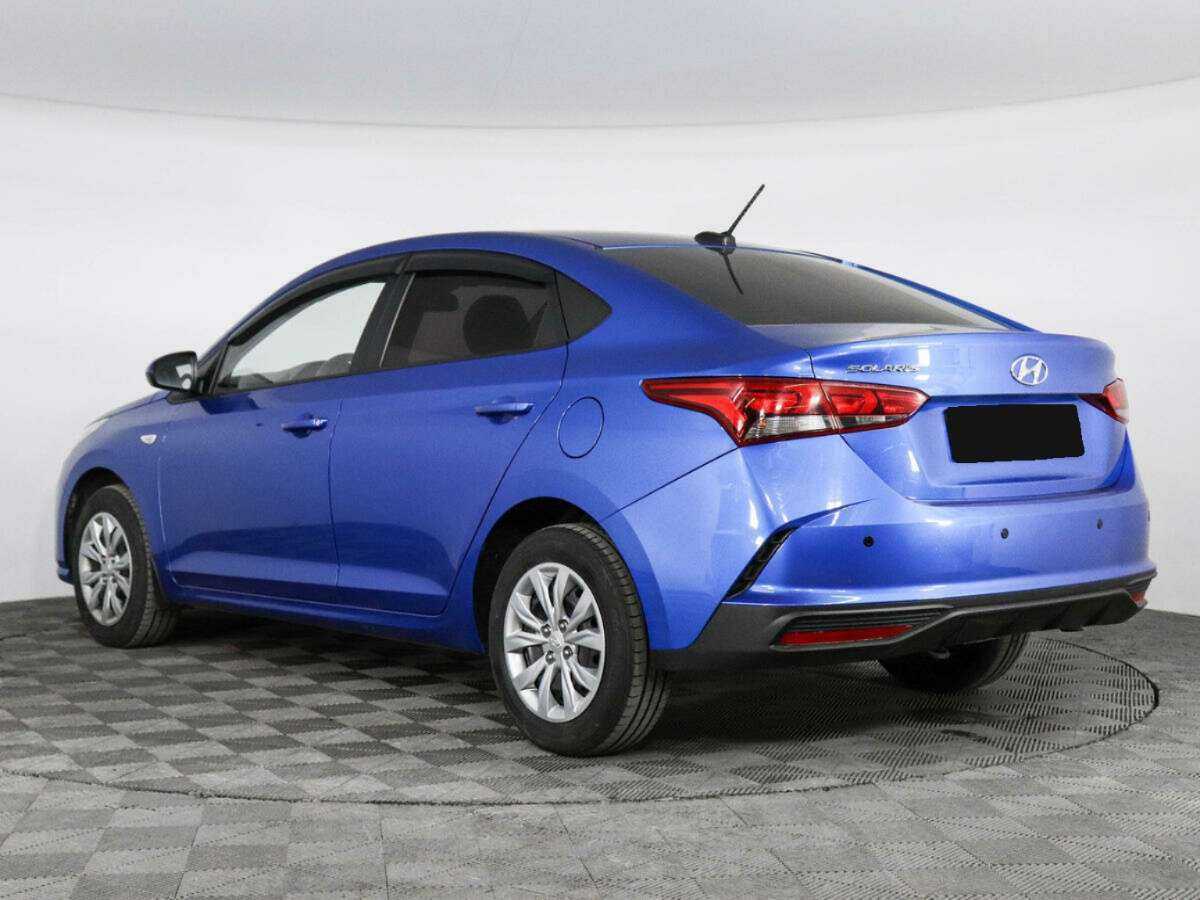 Hyundai Solaris 2021 года с пробегом. Фото: #6