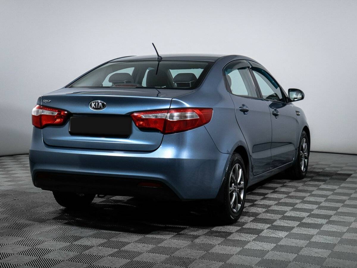 Kia Rio 2013 года с пробегом. Фото: #3