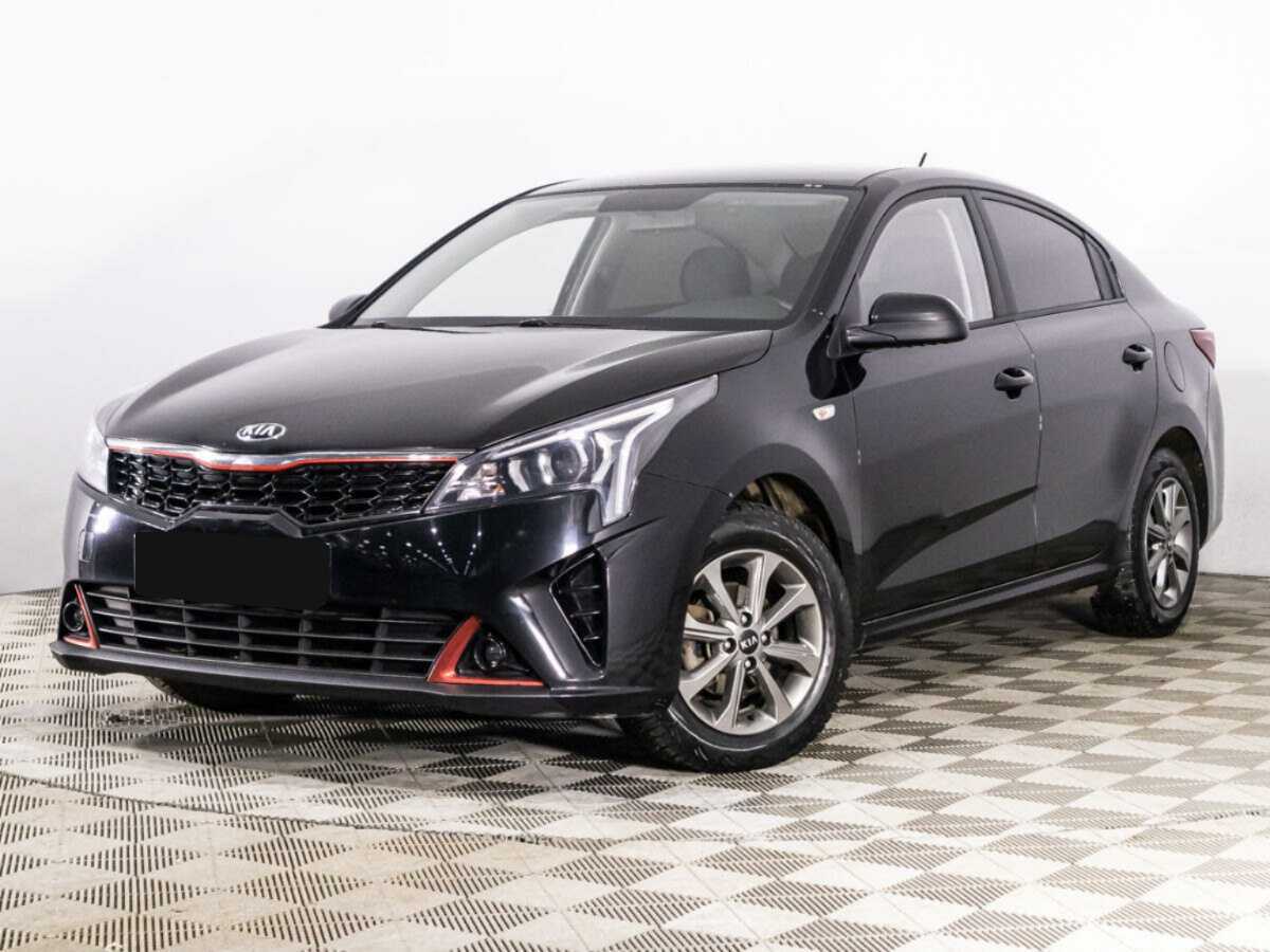 Kia Rio 2021 года с пробегом. Посмотреть фото