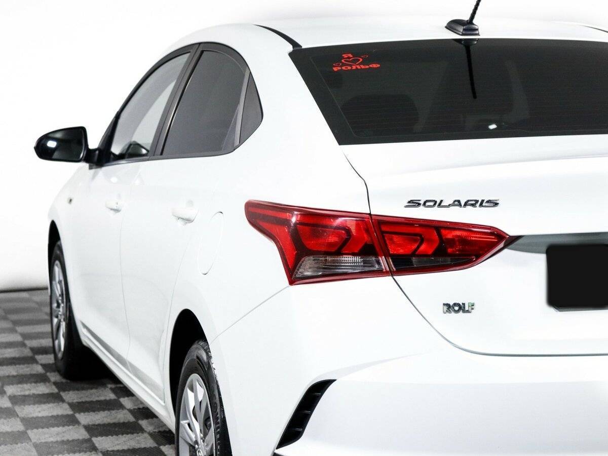 Hyundai Solaris 2021 года с пробегом. Фото: #17