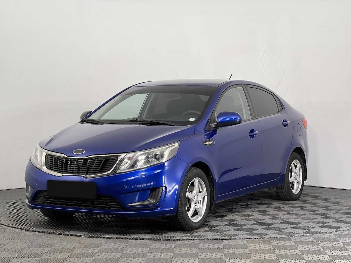 Kia Rio 2013 года с пробегом. Посмотреть фото