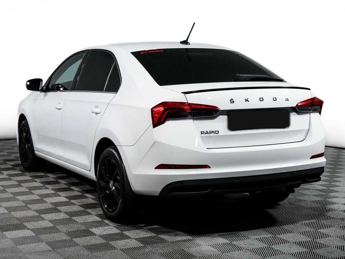 Skoda Rapid 2022 года с пробегом. Фото: #6