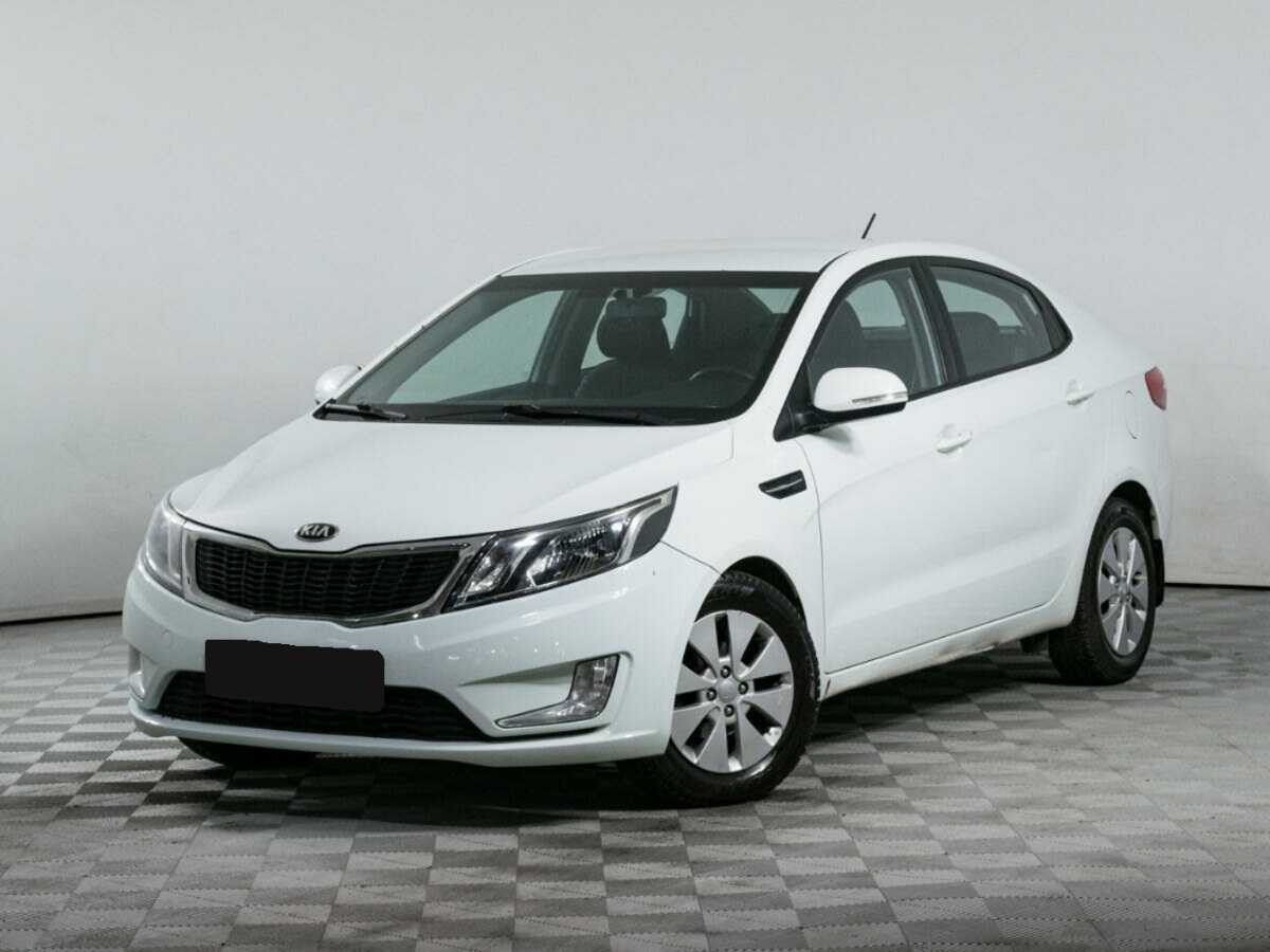 Kia Rio 2013 года с пробегом. Посмотреть фото