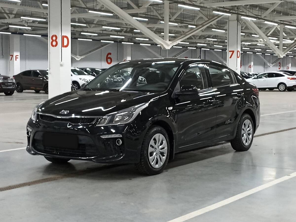 Kia Rio 2019 года с пробегом. Посмотреть фото