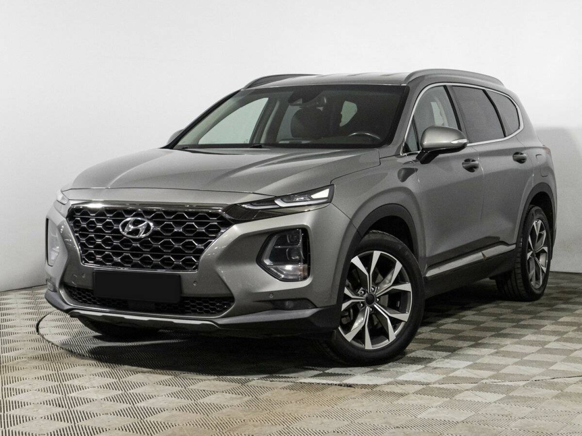 Hyundai Santa Fe 2019 года с пробегом. Посмотреть фото