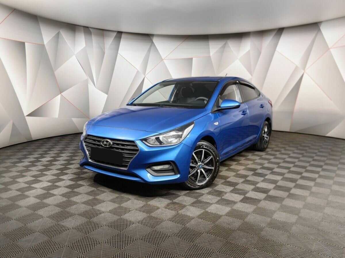 Hyundai Solaris 2017 года с пробегом. Посмотреть фото
