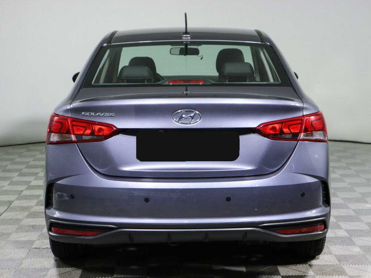 Hyundai Solaris 2021 года с пробегом. Фото: #4