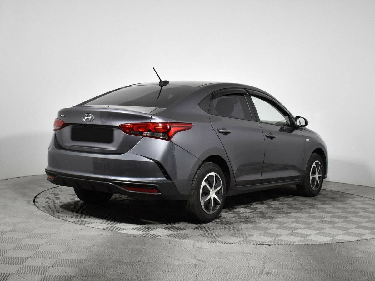 Hyundai Solaris 2021 года с пробегом. Фото: #4