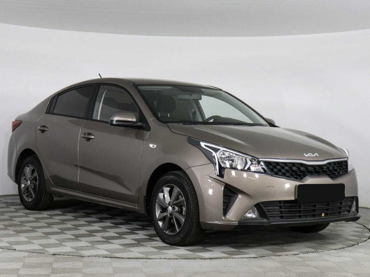 Kia Rio 2022 года с пробегом. Фото: #2