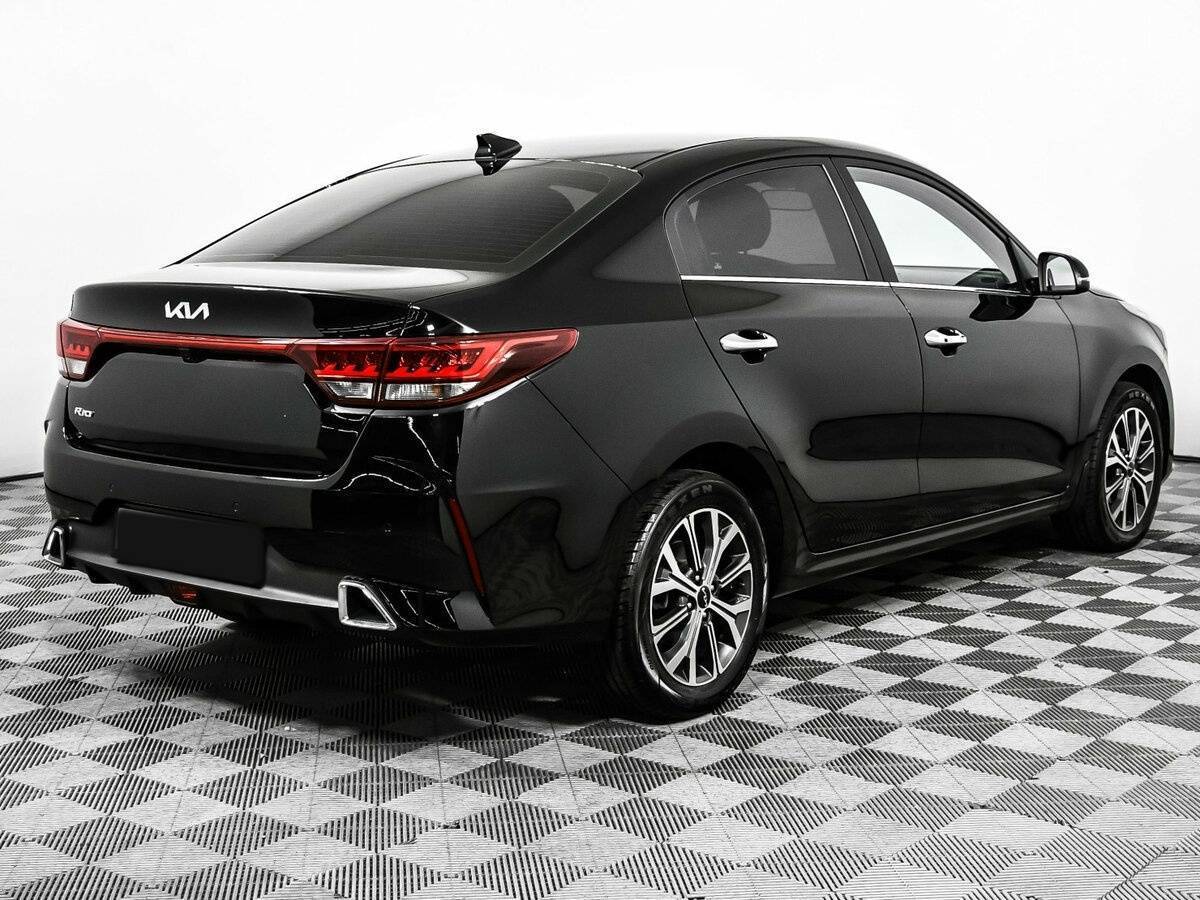 Kia Rio 2022 года с пробегом. Фото: #4