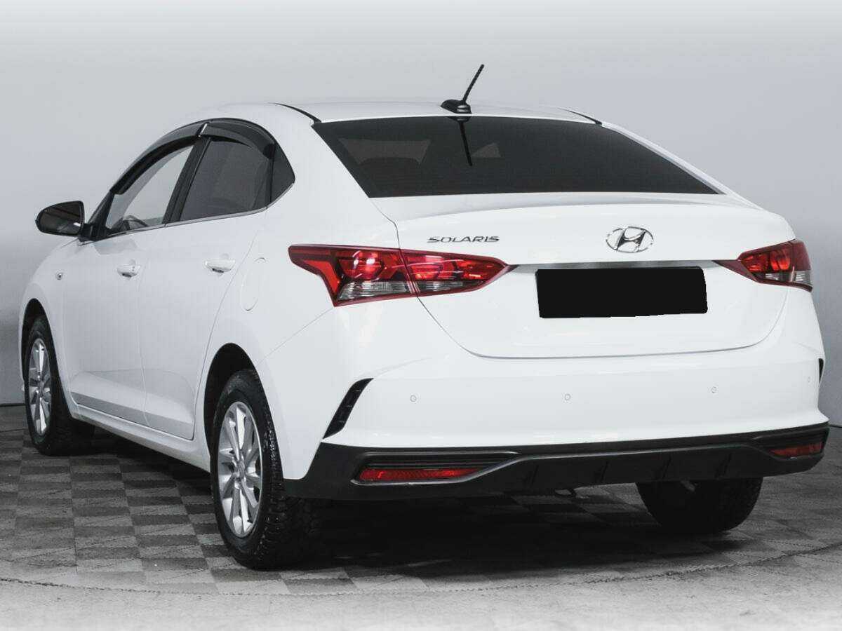 Hyundai Solaris 2021 года с пробегом. Фото: #6